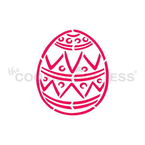 Easter Egg 1 PYO Stencil - Drawn by Krista
