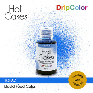 Topaz Blue Holicakes Airbrush and Paint