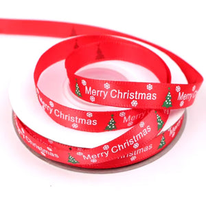 Merry Christmas Ribbon (Red)