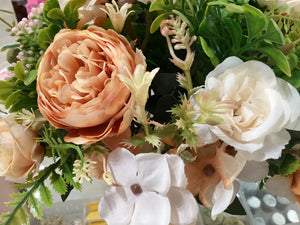 Peony Bridal Bouquet(Orange Ombre)