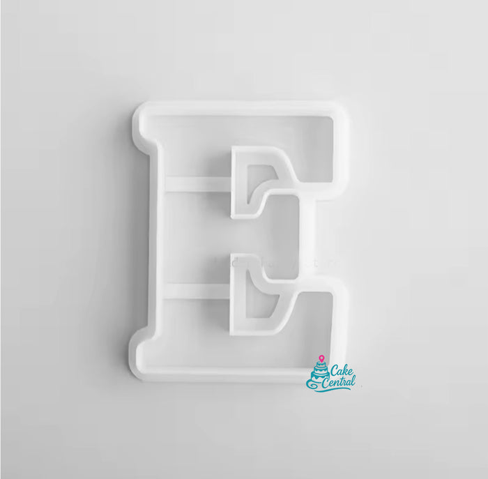 "E" Letter Cutter
