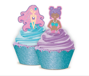 Mermaid Cupcake Kit (72pcs)