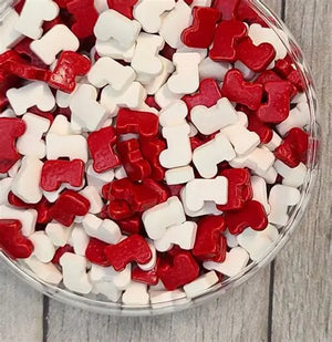 Santa's Boots Sprinkle Shapes