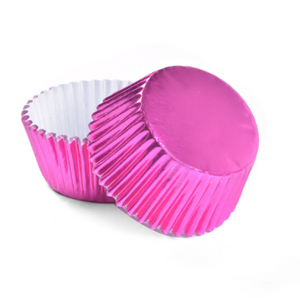 Pink Standard Foil Baking Cups