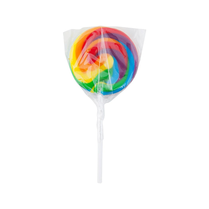 1.5" Rainbow Swirly Lollipops