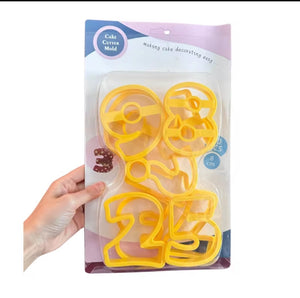 Number Cutter Set