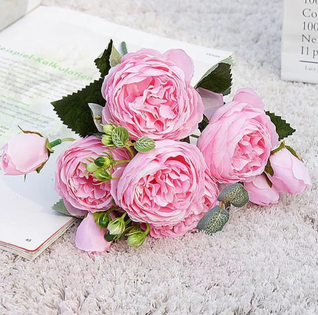 Peony Bridal Bouquet (Light Pink)