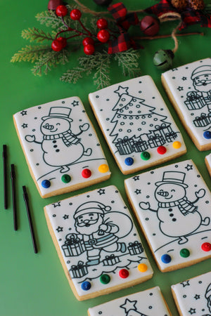 Christmas PYO (Paint-Your-Own) Cookie