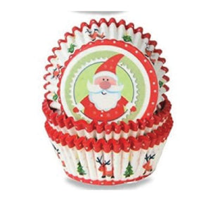 Christmas Santa Standard Baking Cups (100 pcs)