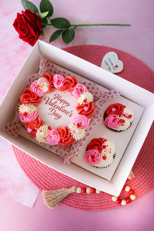 Happy Valentine's Bento Cake Kit