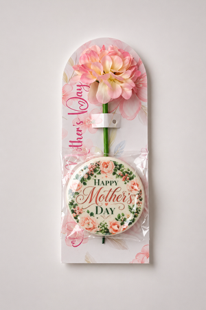 Happy Mother's Day Cookie Flower Card