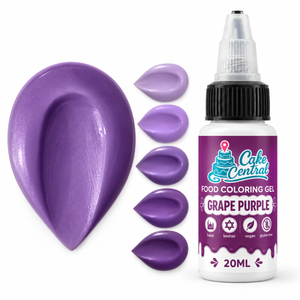 Grape Purple Gel Colour