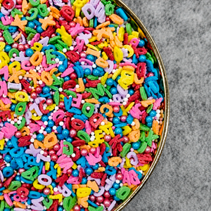Alphabet Soup Sprinkle Mix