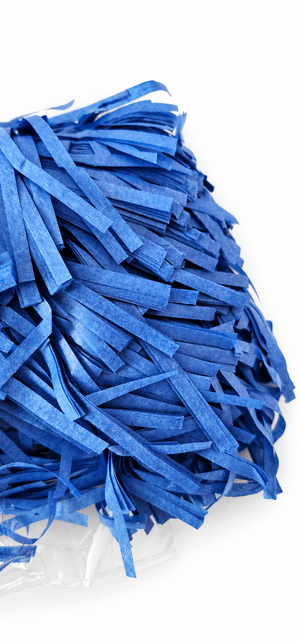 Royal Blue Shredded Paper