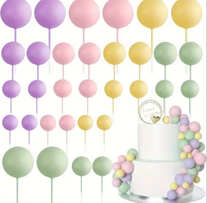 Mixed Pastel Balls 20pk
