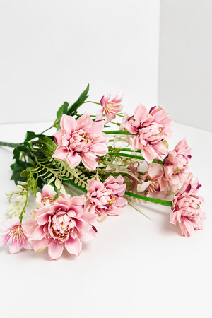 Dahlia Bouquet (Pink & Cream)