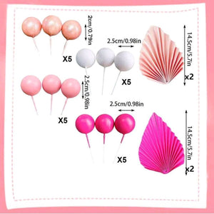 Shades of Pink Cake Decorating Set 24pcs