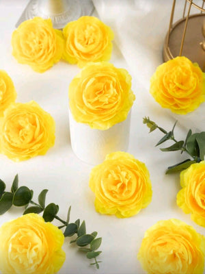 3" Peony Head (Yellow)