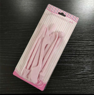Pink Sugar Paste Modeling Tools