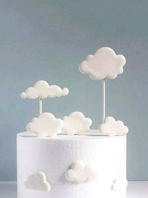 Foam Clouds Cake Toppers