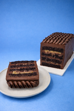 German Chocolate Slice