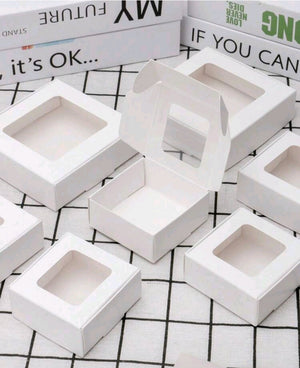 4.13" x 4.13" x 1.18" Cookie/Candy Window Box