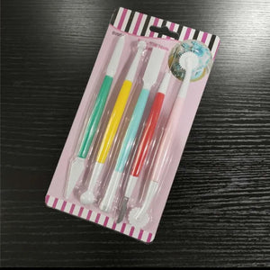 5pc Sugar Paste Modeling Tools