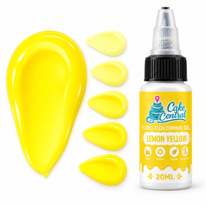 Lemon Yellow Gel Colour