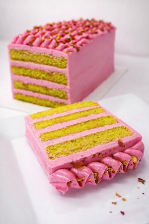 Pistachio, Saffron & Rose