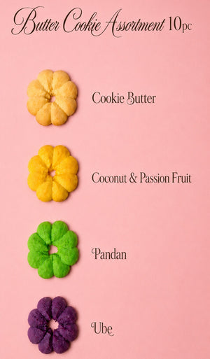 Butter Cookie Assortment 10pc