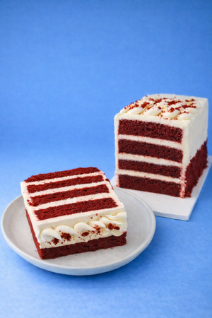 Classic Red Velvet Slice