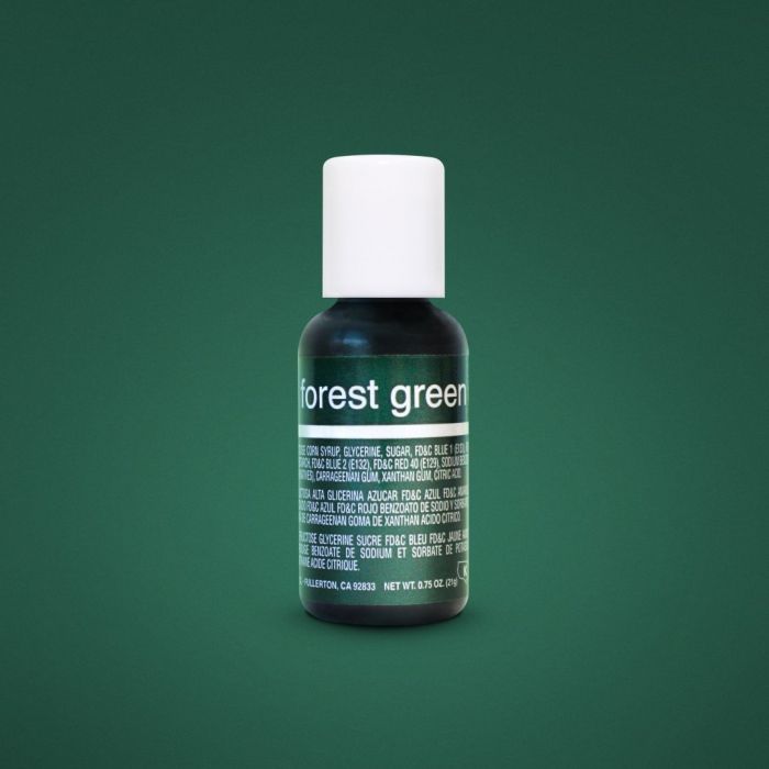 0.75oz Forest Green Chefmaster Liqua-gel