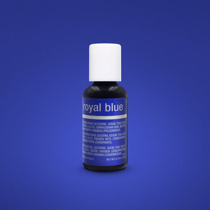 0.75oz Royal Blue Chefmaster Liqua-gel