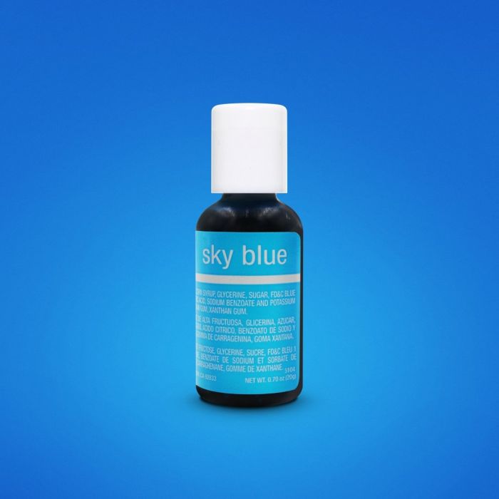 0.75oz Sky Blue Chefmaster Liqua-gel