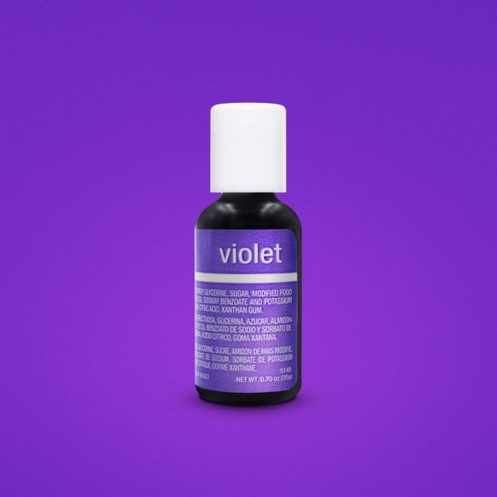 0.75oz Violet Chefmaster Liqua-gel