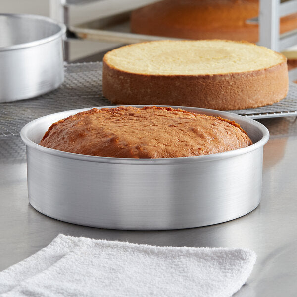 ZAKI Aluminium Baking Round Cake Pan/Mould for Microwave Oven - 8