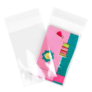 3"x 5"  Resealable Clear Treat Bags