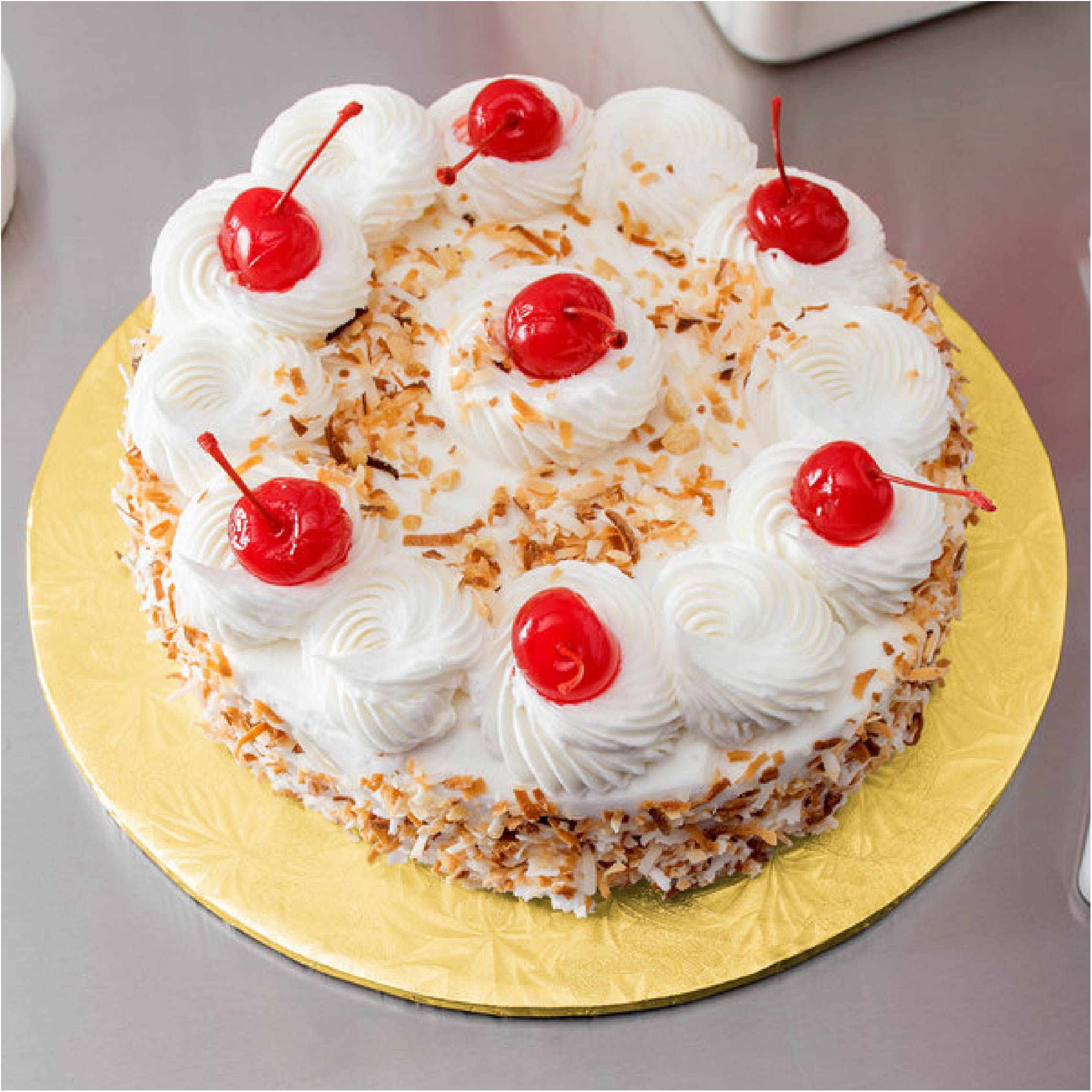 10" Gold Round Cake Drum (1/4" thick)