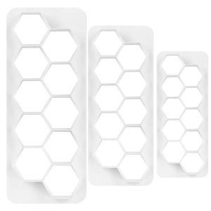 Hexagon Multi-cutter Set of 3