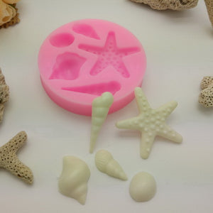 Starfish/ Conch Silicone Mold