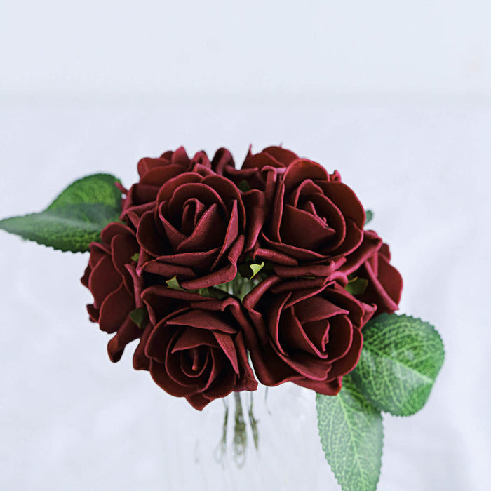 2" Rose (Burgundy)