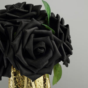 5" Rose (Black)