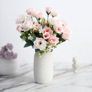 Rose Bridal Bouquet (Blush/Rose Gold)