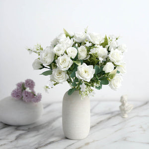Rose Bridal Bouquet (Ivory)