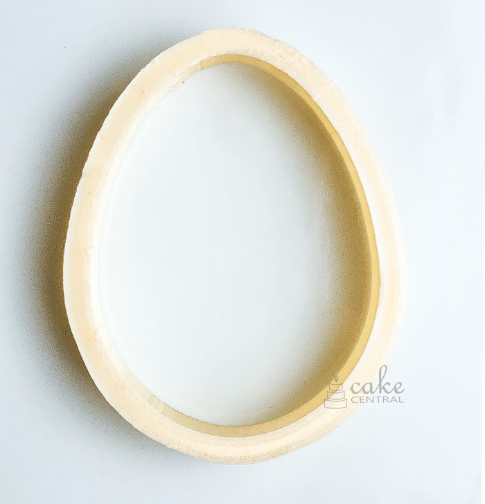 EASTER EGG COOKIE CUTTER (3.5″)