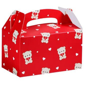 Red Gable Box w/ Bears