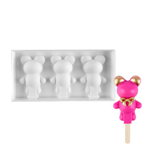 Bear Popsicle/ Cakesicle Mold