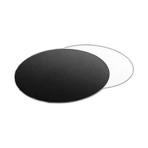 4" Black/White Reversible Round Mono Board