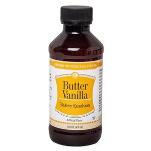 Butter Vanilla Bakery Emulsion, 4oz