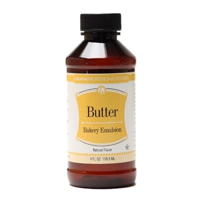 Butter ( Natural) Bakery Emulsion, 4oz